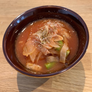簡単10分‼トマトスープ